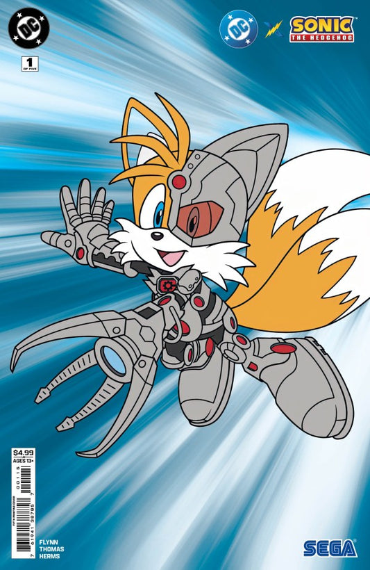 DC x Sonic the HedgeHog #1 Fifth Print Pablo M. Collar
