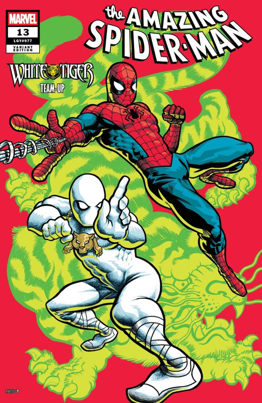 The Amazing Spider-Man #13 J. Gonzo White Tiger Team-Up Variant