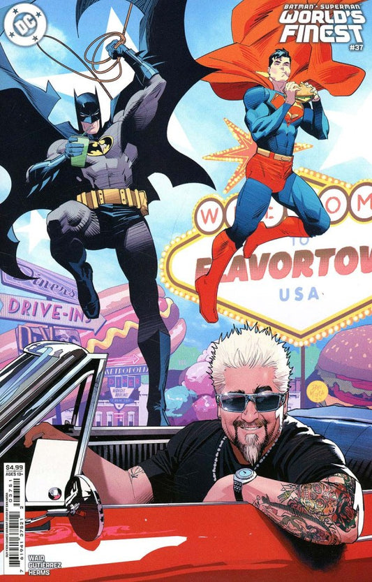 Batman/Superman: World's Finest #37 Cvr D Guy Fieri Cameo Var