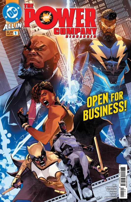 The Power Company Recharged #1 Cvr A Edwin Galmon