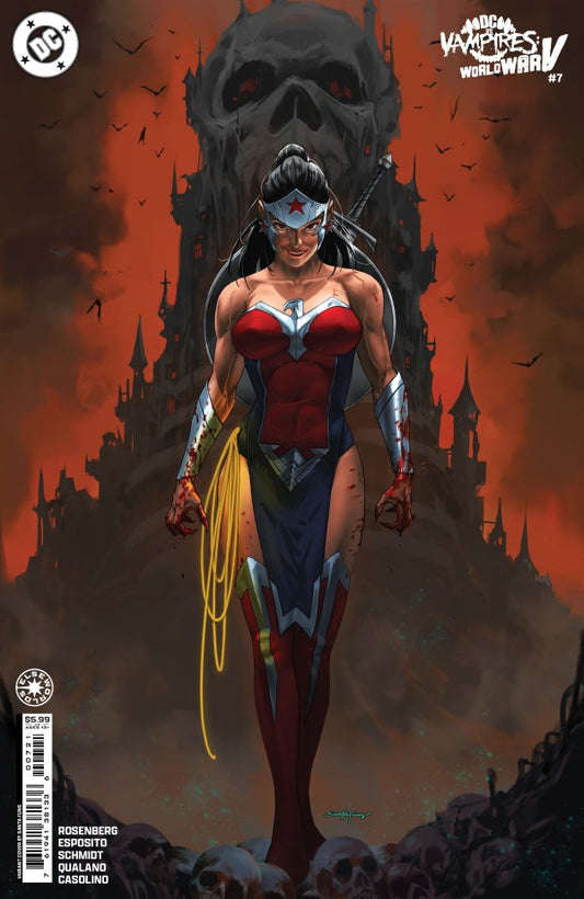 DC vs Vampires World War V #7 Cvr B Santa Fung