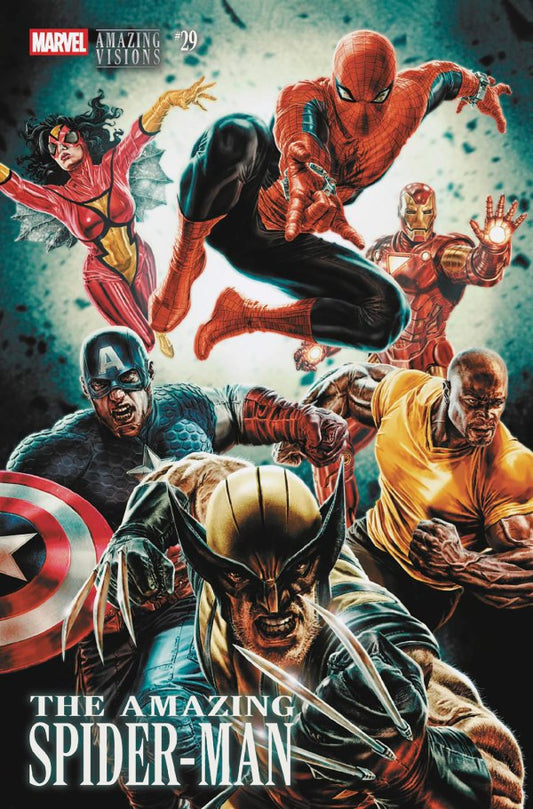 The Amazing Spider-Man #29 Lee Bermejo Amazing Visions (Pre-Order 5/20/26)