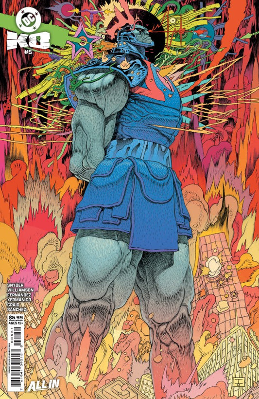 Dc K.O. #5 (Of 5) Cvr E Ian Bertram Card Stock Var (Pre-Order 3/4/2026)
