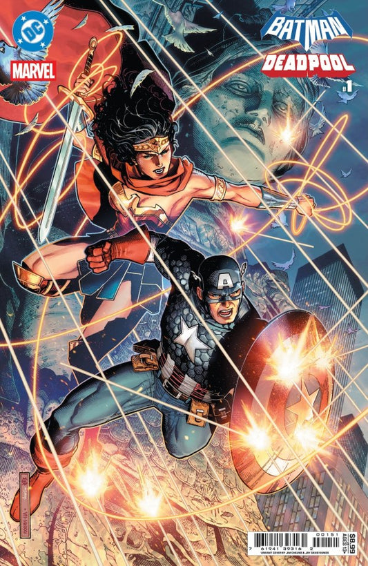 DC / Marvel: Batman / Deadpool #1 Cvr E Wonder Woman/Captain America (Pre-Order 11/19/25)