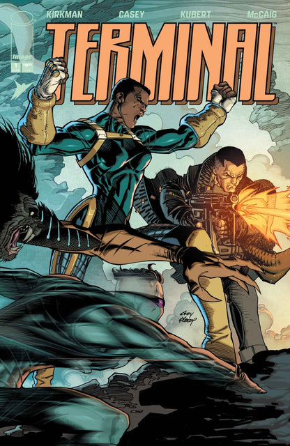 Terminal #1 Cvr M Andy Kubert & Dave Mccaig Connecting Wraparound Chromium Var (Mr) (Pre-Order 7/22/2026)