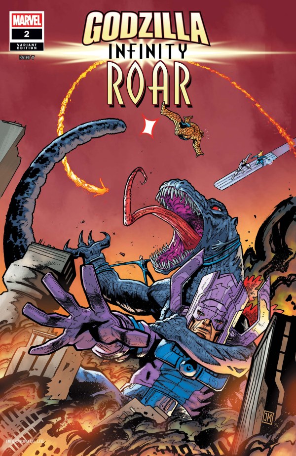 Godzilla: Infinity Roar #2 Justin Mason Variant