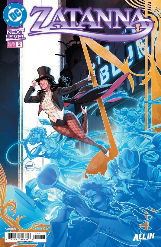 Zatanna (2026) #2 Cvr A Jamal Campbell (Pre-Order 5/27/2026)