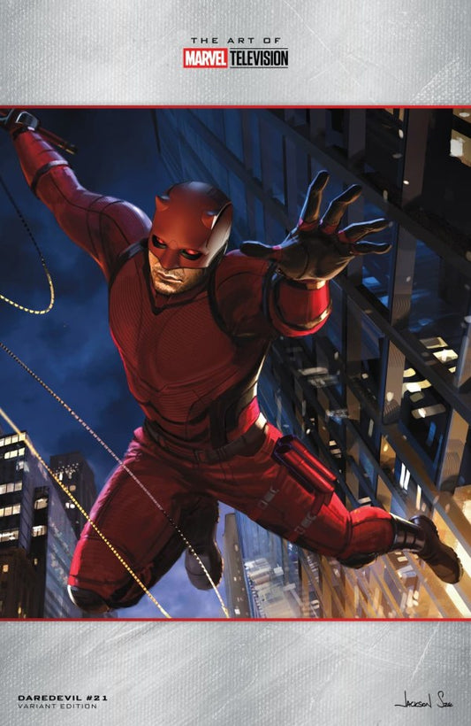 Daredevil #21 Jackson Sze Marvel Television Wraparound
