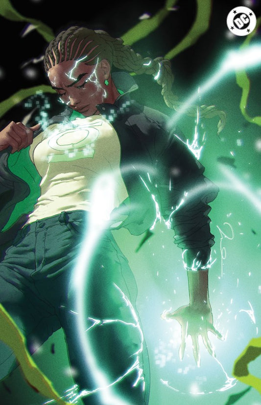 Absolute Green Lantern #1 2nd Print Cover C Gerald Parel Virgin Foil