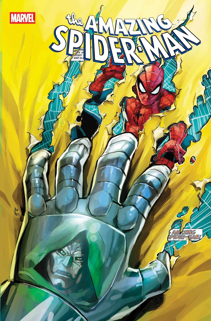 The Amazing Spider-Man #24 Rod Reis Doom Homage (Pre-Order 03/18/2026)