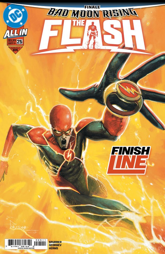 The Flash #25 Cvr A Davide Paratore