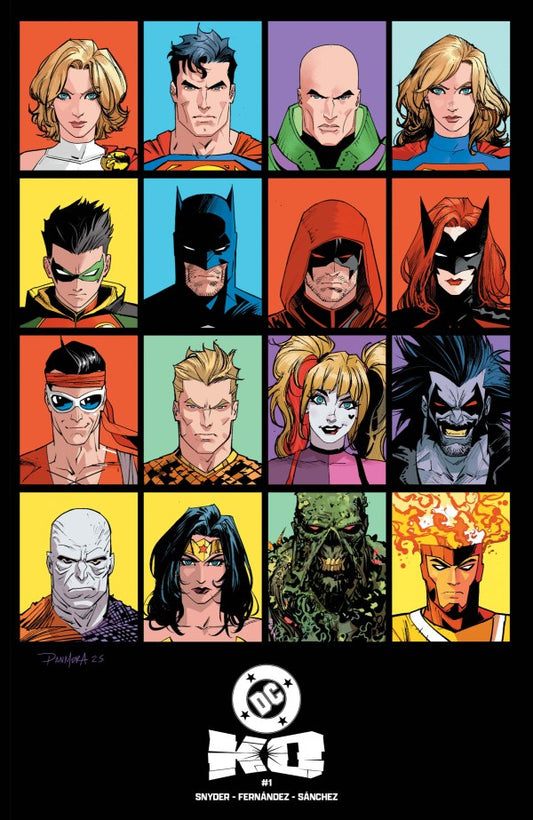 DC K.O. #1 Cover H Dan Mora Brackett Card Stock