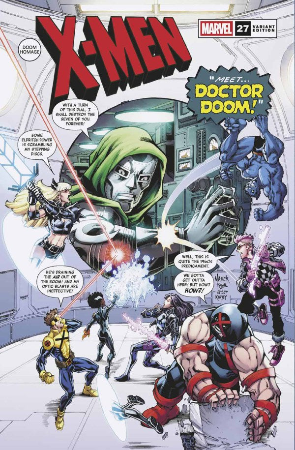 X-Men #27 Todd Nauck Doom Homage Variant (Pre-Order 03/18/2026)