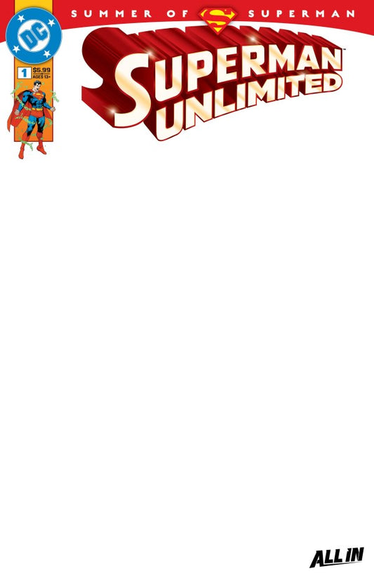 Superman Unlimited #1 Cvr I Blank Variant