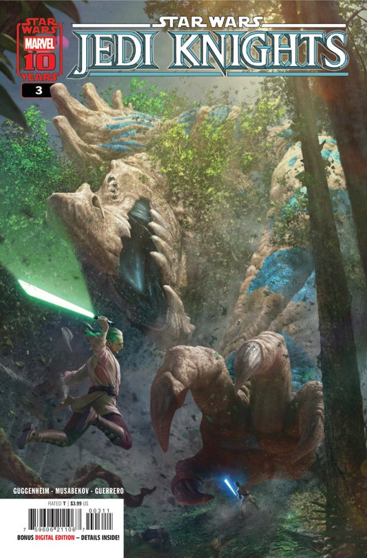 Star Wars: Jedi Knights #3 Main Cover