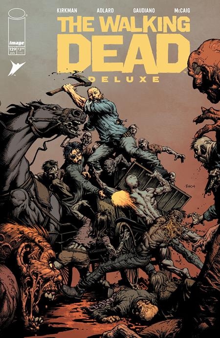 The Walking Dead Deluxe #129 Cvr A Finch